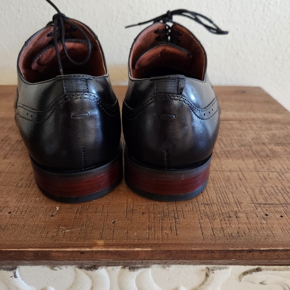 Florsheim Mens Black Sorrento Cap Toe Oxford Dress Shoes Size 8.5 main image 10